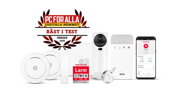 Verisure hemlarm bäst i test 2025 Verisure hemlarm bäst i test 2025