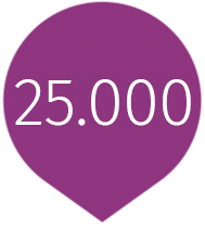 25000 anställda