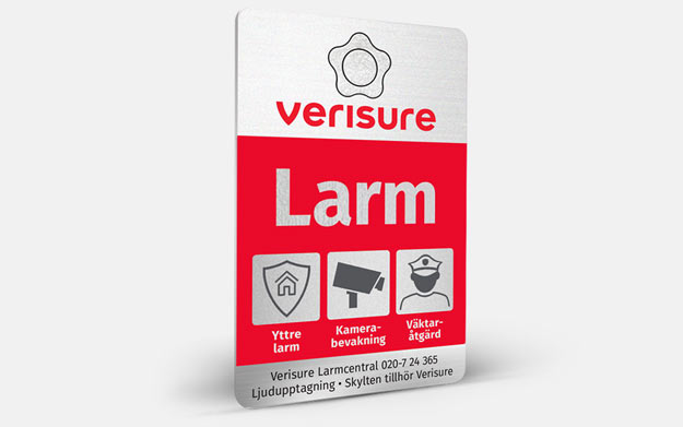 Verisure larmdekal