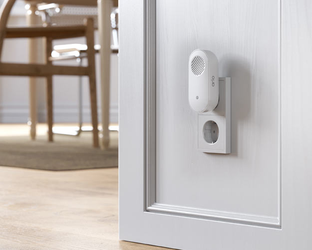 Arlo Chime är en trådlös högtalare till Arlo Video Doorbell.