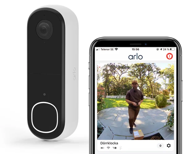 Arlo video doorbell - prisvinnande dörrklocka med kamera