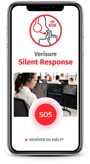 Överfallslarm med GPS spårare.