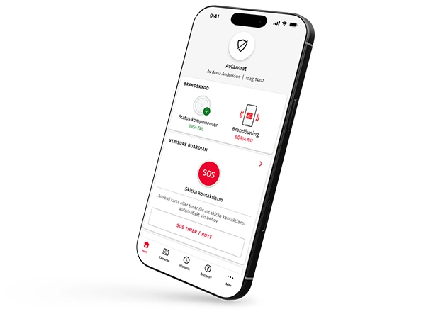 Fjärrstyr hemmet med Verisure App