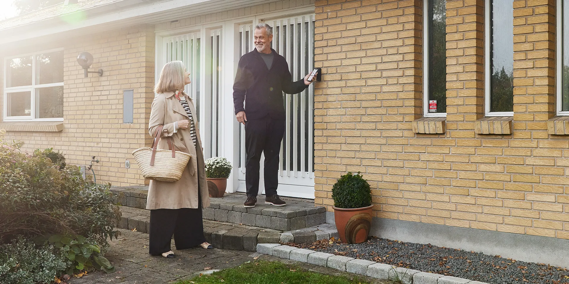 Trygghet för ett aktivt seniorliv