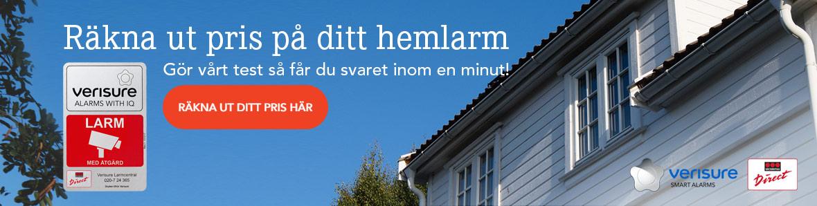Räkna ut pris på ditt hemlarm